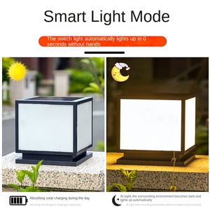 ไฟเสา LED พลังงานแสงอาทิตย์สำหรับสวนกลางแจ้งโคมไฟอุตสาหกรรมเชิงพาณิชย์สำหรับกลางแจ้ง IP65กันน้ำ - Product Image 2