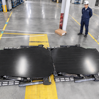 Robot Parkir Otomatis Laser SLAM AGV 3000kg, Penggerak Mobil Robotik untuk Garasi Pintar, Parkir Komersial, Bersertifikasi CE