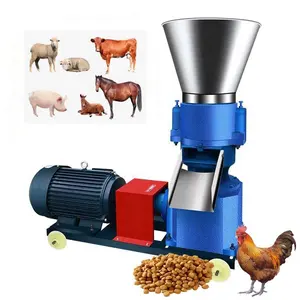 Moinho de granulado para processamento de animais, mini máquina de pelotização para alimentação de frango e aves, granulado para processamento de porcos