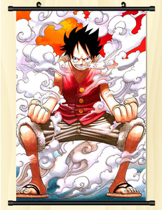 100 Pósters Decorativos de Pared con Diseños de Dibujos Animados, Impermeables, <span class=keywords><strong>para</strong></span> los Fans del Anime Monkey D. Luffy, como Regalo - Product Image 2