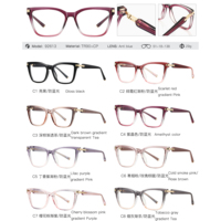 Lunettes optiques élégantes pour femmes MS 92652 en TR90 anti-lumière bleue, branches minimalistes et épurées, polyvalentes pour le quotidien