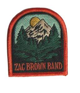 แผ่นป้ายปักลายแบบรีดติดเสื้อสไตล์ผ้าทอลายทแยง - Product Image 1