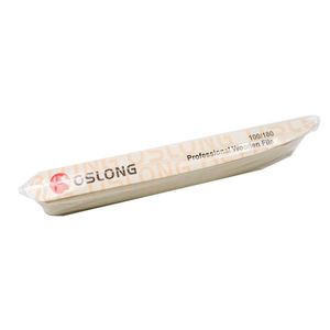 Wholesale High Quality Polishing Tools 100/180 Grit White and pink Wooden <b>Nail</b> <b>File</b> - Product Image 3