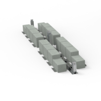 Support de montage solaire lesté en alliage d'aluminium anodisé, résistant aux vents de 40 m/s et aux charges de neige de 1,4 kN/m², sans perçage