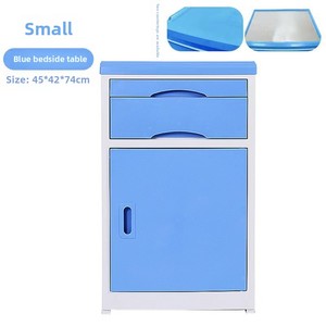 Table de chevet mobile en plastique ABS, meuble de clinique médicale économique, armoire de rangement ABS pour maisons de retraite et hôpitaux - Product Image 6