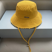 Chapeau de Soleil Pliable pour Femme, Extérieur d'Été, Plage, Style Bob, Protection Solaire Anti-UV, Casquette en Coton Réglable à Large Bord