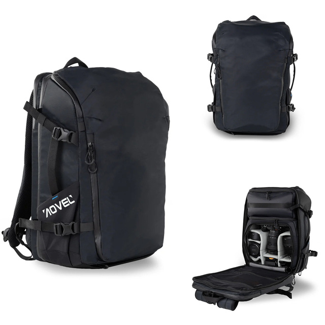 25L Weatherproof Camera Backpack for Photographer Lightweight Durable DSLR Professional Camera Bag for Travel Hiking Men