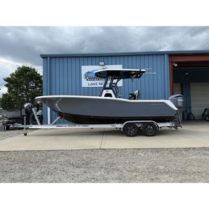 Barco de Pesca de Aluminio TideWater Boats 232 CC Adventure 2016-2017, 4m de Eslora, Motor 300, Consola Central 1500 - Product Image 2