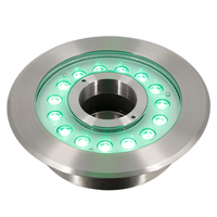 Pemasok Tiongkok lampu air mancur LED lanskap Stainless Steel IP68 24V RGBW/RGB kontrol DMX512