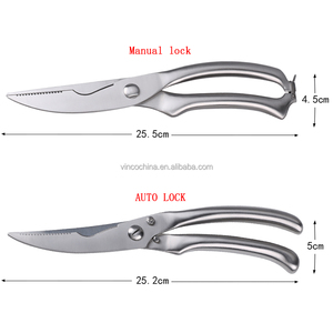 Nhiệm Vụ Nặng Nề Nhà Bếp Thép Không Gỉ Thịt Cắt Thổ Nhĩ Kỳ Xương Gà Kéo Cắt - Product Image 2