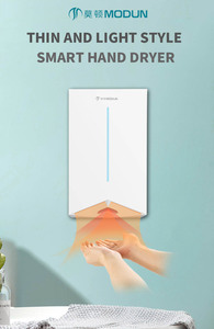 MODUN <span class=keywords><strong>Sèche</strong></span>-<span class=keywords><strong>mains</strong></span> électrique mural ABS à haute vitesse, à activation par capteur en forme de V, 1200W, garantie 1 an, modèle M-H7 - Product Image 6