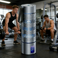 Botol Air Hidrogen Portabel MYVOES 2026 Baru 9000ppb 5000mAh Konsentrasi Tinggi SPE/PEM USB Isi Ulang Rumah Tangga Mobil RV