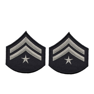 Parche de Chevron de Alta Calidad para Uniforme, Bordado, con Logotipo Personalizado, Termoadhesivo o para Coser - Product Image 1