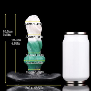 YOCY Juguete Sexual de Fantasía con Forma de Perro, Mordaza de Silicona, Tapón Anal, Vibrador con Control Inalámbrico, Juguete Sexual para Mujeres y Hombres Adultos, Venta al por Mayor - Product Image 2