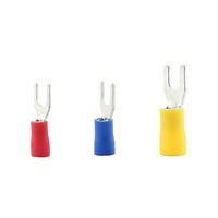 Cosses de câble de type U SV2-3.5 AWG 16-14, bornes de câble isolées, bornes à sertir en cuivre, connecteur de bloc de bornes, connecteur de câble plat