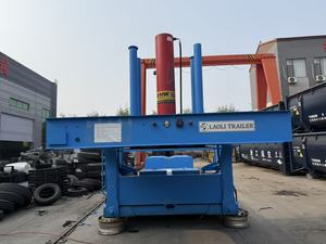 Semirremolque de Acero de Cama Baja Ultrabajo de 3 Ejes con Suspensión Mecánica y Dirección Neumática para el Transporte de <span class=keywords><strong>Carga</strong></span> Sobredimensionada - Product Image 2