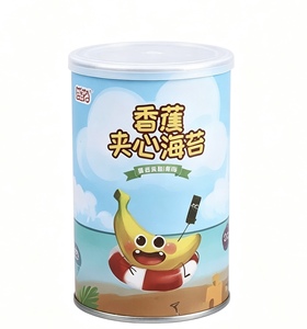 Envases de Papel Cilíndricos para Alimentos con Logotipo Personalizado, para Papas Fritas, Chips y Todo Tipo de Snacks - Product Image 1