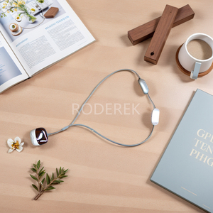 Vente chaude Smart Vibration Mini Masseur Portable Collier Pendentif Électrique Cou Épaule Relaxation Cadeau pour L'utilisation De Bureau À Domicile - Product Image 5
