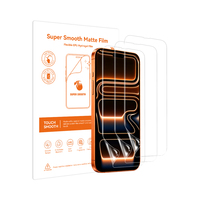 Protection d'écran anti-espion auto-cicatrisante en hydrogel EPU 0,15 mm, film de confidentialité à 30 degrés pour téléphone et tablette