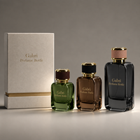 Étiquette privée OEM personnalisée 1,75 FL.OZ. Flacon de parfum Eau de Parfum 30ml, flacon de parfum givré de luxe 50ml, flacons de parfum vides de qualité