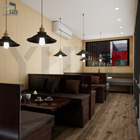 Bar Conteneur Modulaire de Luxe sur Mesure, Structure en Acier, 40 pieds, Boutique Conteneur Maritime Préfabriqué