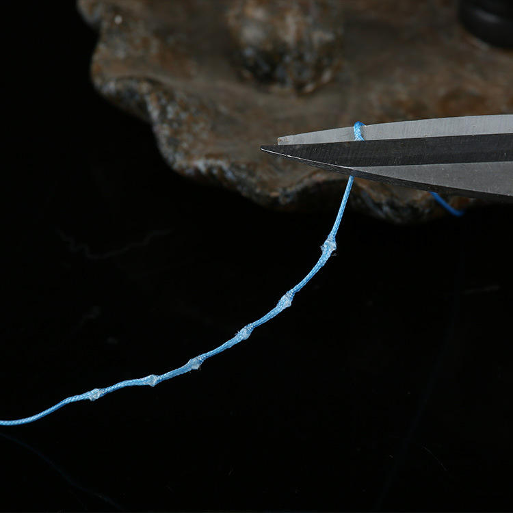 8 เส้น 150 เมตร สีฟ้าเรืองแสงไม่ซีดจาง