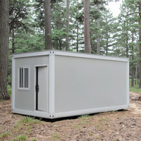 Estructura de acero desmontable para casas portátiles prefabricadas modulares de montaje rápido para uso en campamento o dormitorio Material de acero