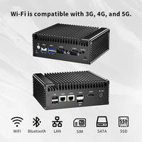 Mini PC Industrial Integrado Sin Ventilador Intel N150/N100 para Escritorio, 32 GB de RAM, CPU, Windows 10/11/Linux para Automatización Industrial