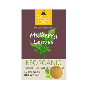OEM के प्राकृतिक ग्राहक लोगो सफेद शहतूत की पत्ती चाय शहतूत पत्तियां चाय के साथ निजी लेबल - Product Image 2