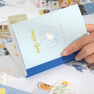 Kit de Diario Floral Kawaii de SIMNO con 157 Piezas, Notas Diarias de Flores y Cinta Adhesiva Decorativa para Manualidades, Diario y Regalos - Product Image 3