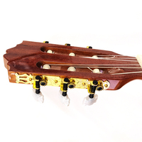 Chevilles d'accordage de guitare en métal à 3 rangées Accordeurs de cordes classiques pour accessoires de guitare de machine Clé 3L3R gauche droite