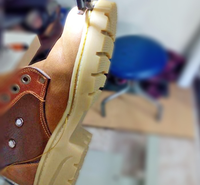 Machine à coudre plate haute vitesse HK-168 pour chaussures en cuir et chaussures de skate, avec point de bourdon et composants moteur intégrés