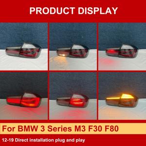 Luces Traseras LED J ONE LCI MP para <span class=keywords><strong>BMW</strong></span> Serie 3 M3 F30 F80 2012-2019, Luces Traseras Personalizadas para Automóvil - Product Image 3
