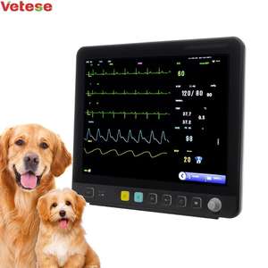 Monitor Veterinário Yonker com Tela de 15 Polegadas Dispositivo de Análise Veterinária Monitor de Sinais Vitais de 6 Parâmetros - Product Image 1