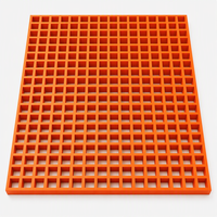 Grille en PRV sur mesure découpée sur mesure, panneaux de grille en fibre de verre GRP 1x4m 1x3m 1.22x2.44m pour passerelle et plateforme