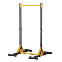 Barre de traction autoportante, station de dips, équipement de gym à domicile, barre de traction et de dips réglable en hauteur pour l'entraînement des adultes
