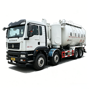 Camión de Transporte de Polvo por Succión a Presión Móvil Howo de Calidad Premium 8x4 26m³ - Product Image 1