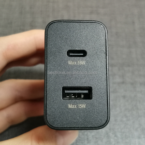 อะแดปเตอร์แปลงไฟ EU Plug แท้ 35W PD รองรับการชาร์จเร็วแบบคู่ 35W USB-C + 15W USB-A สำหรับ <span class=keywords><strong>Samsung</strong></span> EP-TA220 S22 S21 S23 - Product Image 6