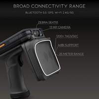 CHAINWAY - PDA Fácil de Sostener de Fábrica, Versión Android 13 con Batería Potente, Escáner de Alto Rendimiento 1D/2D y Conectividad NFC