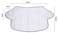 Housse de pare-brise pour pare-brise d'hiver pour voitures Accessoires de voiture et pare-brise essentiels