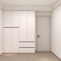 Système de placards modernes en bois massif sur mesure pour toute la maison, garantie 5 ans, plus de 50 tailles/couleurs, LED intégrée, KD, pour salon et salle de sport