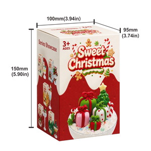 Caja de Regalo de Navidad, Kit de Manualidades con Arcilla de Secado al Aire para Hacer Postres, con Accesorios de Pegamento en Crema para Niños, OEM ODM - Product Image 5