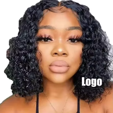 Cheveux bouclés dans le dos
