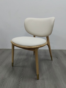 Silla de Comedor de Madera Maciza de Estilo Italiano, Silla de Reuniones, Silla de Descanso, Uso Doméstico, Silla Nórdica de Diseño para Villa - Product Image 6