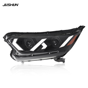 Conjunto de Faros Delanteros Jushun para Honda CRV, Estilo Lamborghini, LED DRL, 15000 Lm, 12V - Product Image 5