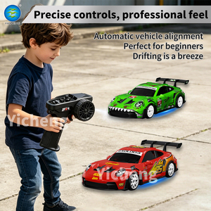 Coche <span class=keywords><strong>de</strong></span> Carreras RC 4WD a Escala 1:24 con Giroscopio, <span class=keywords><strong>Control</strong></span> Remoto Totalmente Proporcional, Luces LED, Alta Velocidad, Vehículo RC <span class=keywords><strong>de</strong></span> Alta Gama - Product Image 5