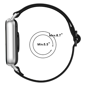 FORWELLENY fascia elastica intrecciata adatta in Nylon Smartwatch per <span class=keywords><strong>Mi</strong></span> <span class=keywords><strong>Band</strong></span> 8 Pro 9 Pro orologio Redmi 4 <span class=keywords><strong>5</strong></span> - Product Image 5