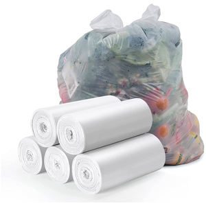 Supermarket Flat LDPE <b>Roll</b> Bags for <b>Fruits</b> and Vegetables Clear Plastic Packing Bag for Food Grocery Storage Dispensers - Product Image 1