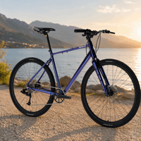 2026 Neues 700C Aluminiumlegierungsrahmen-Gravelbike mit flachem Lenker, L-TWOO 1x10-Gang, hydraulischer Scheibenbremse und Steckachse