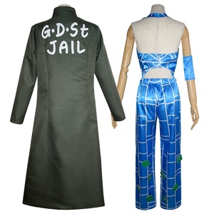 ชุดคอสเพลย์โจลีน คูโจ ชุดอนิเมะโจโจ้ บิสเซอร์ เอดเวนเจอร์ คอสเพลย์ คูโจ โจลีน เสื้อผ้าสไตล์ใหม่ ชุดสีเขียว - Product Image 5